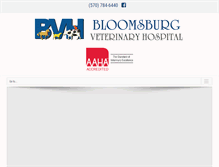 Tablet Screenshot of bloomvet.com